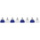 8Pcs Rubber Stainless Steel Roller Skate Toe Stoppers Assorted Colors 6