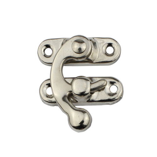 60Pcs Durable Silver Iron Hasps and Locks for Wooden Box Cases