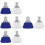 8Pcs Rubber Stainless Steel Roller Skate Toe Stoppers Assorted Colors 9