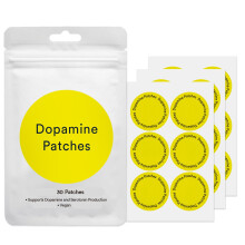 Dopamine Patches for Women and Men, Natural PlantBased Formula, Daily Wellness Support, 30 Pack
