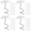 200Pcs Decorative Spiral Sofa Nails Iron Pins Silver for Chairs 7