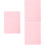 3Pcs Reusable Pink Kitchen Rolling Mat Non-Stick Dough Kneading Mat 8