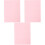 3Pcs Reusable Pink Kitchen Rolling Mat Non-Stick Dough Kneading Mat 5