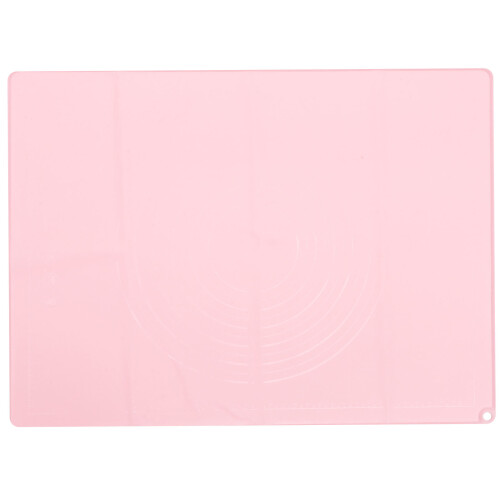 3Pcs Reusable Pink Kitchen Rolling Mat Non-Stick Dough Kneading Mat 2