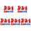 50Pcs Wood Chess Pieces Smooth Design for Decor 4