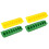 4Pcs Pigeon Feeder Plastic Feeding Trough Assorted Color Easy Clean 4
