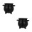 2Pcs Small Ceramic Halloween Cauldron Candy Holder for Treats 5