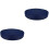 2Pcs Dark Blue PU Bottom Shaper for DIY Bucket Bag 3