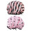 4 Pcs Waterproof Shower Hats Elastic Bathing Caps For Home Use 2
