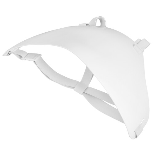 3Pcs Durable PVC Fencing Chest Protector White Ergonomic 1
