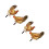 4Pcs Multi Acrylic Decorative Chicken Stakes for Lawn Garden Use 10