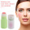 2Pcs Pink Cream Blush Stick with Sponge Tip for Cheeks and Lips 9
