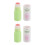 2Pcs Pink Cream Blush Stick with Sponge Tip for Cheeks and Lips 10
