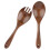 5Sets Wood Salad Serving Fork and Spoon Multipurpose Kitchen Utensils 3