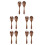 5Sets Wood Salad Serving Fork and Spoon Multipurpose Kitchen Utensils 7