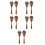 5Sets Wood Salad Serving Fork and Spoon Multipurpose Kitchen Utensils 8