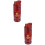 2Sets Portable Dark Red Buddhist Divination Bucket Game Set for Home 6