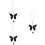 3Pièces Pendants En Argile, Acier Et Strass Chic 7