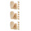 15 Sets Diy Unpainted 5-Layer Wooden Nesting Dolls Kit 6