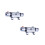 2Pcs Mixing Shower Valve Silver 3-Way Water System 4