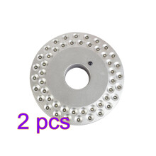 2St Zilveren Lamp 48 LED Camping Tent Lamp Hoge Helderheid