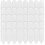 15Pcs Reusable Plastic Garden Fence White Decorative Yard Edging 3