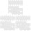 15Pcs Reusable Plastic Garden Fence White Decorative Yard Edging 4