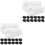 24Sets Filter Refill Kat Hond Waterfontein Non-Woven Kleurmix 2