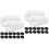 24Sets Filter Refill Kat Hond Waterfontein Non-Woven Kleurmix 3