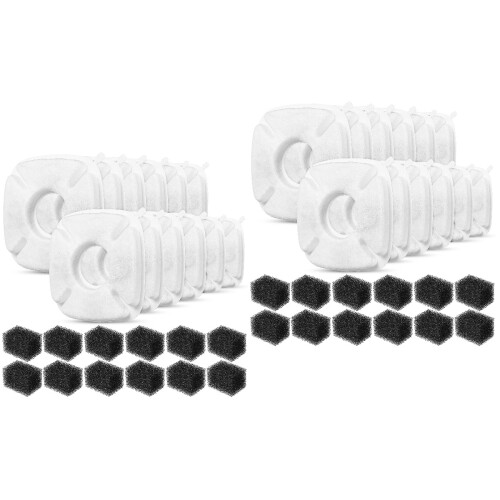 24Sets Filter Refill Kat Hond Waterfontein Non-Woven Kleurmix 2
