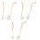 6St Compacte PP - En Schoonmaakborstel Beige Met Handvat 2