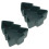10Pcs Olive Green Ceramic Tree Shape Dessert and Snack Serving Tray 2