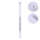 2St Praktische Ring Sizer Plastic Meetinstrument Voor Sieraden 2