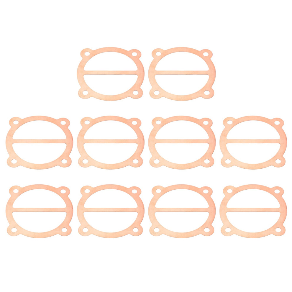 10Pcs 65Mm Air Compressor Copper Gaskets Leakproof Seal For Cylinder Valve Plate 9044945403657