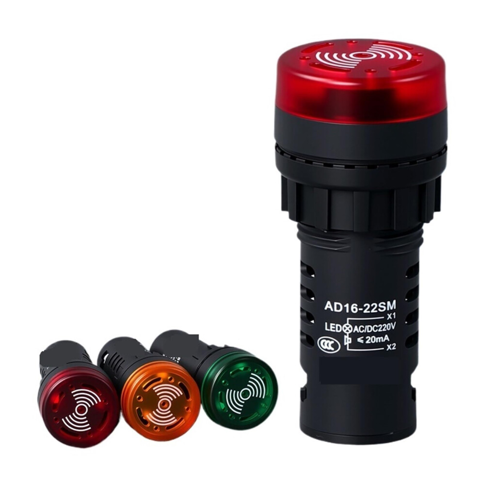 12V Led Strobe Warning Light Alarm Buzzer With Bright Flash And Loud Sound For Safety Alerts 9455672831611