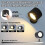 (2pcs, White Color) Glowright Lights,Glow Right Wall Lights,Double-Sided Light,40h Maximum Discharge 2