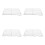 4Pièces Accessoire Barbecue Acier Portable Four Outdoor 9