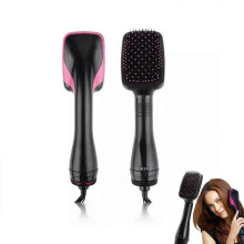 (Red Australian Standard) Comfort Comb Multi Hair Dryer, 2 in 1 Hair Dryer Brush & Straightener Brush