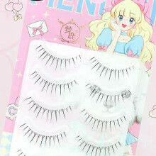 (5 pair) Fashion Sunflower False Eyelashes Natural Simulation Fairy Cos Mink Eyelashes Extension Diy Makeup Individual Segmented Eye