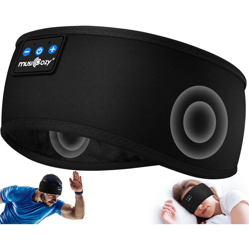 Bluetooth Sleep Headphones 5.4 Headband With Mic, 14H Playtime, Wireless Sports Headband For Running And Sleeping 9455672818872