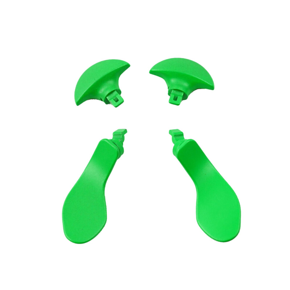 4 Pcs Metal Paddles With Back Buttons For Ps5 Dualsense Edge Controller For Enhanced Precision Green 9053599146148