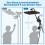 Rainfall Shower Head Combo 13 Inch Large Rainfall Coverage with  Pressure Handheld and 4Way Diverter 3