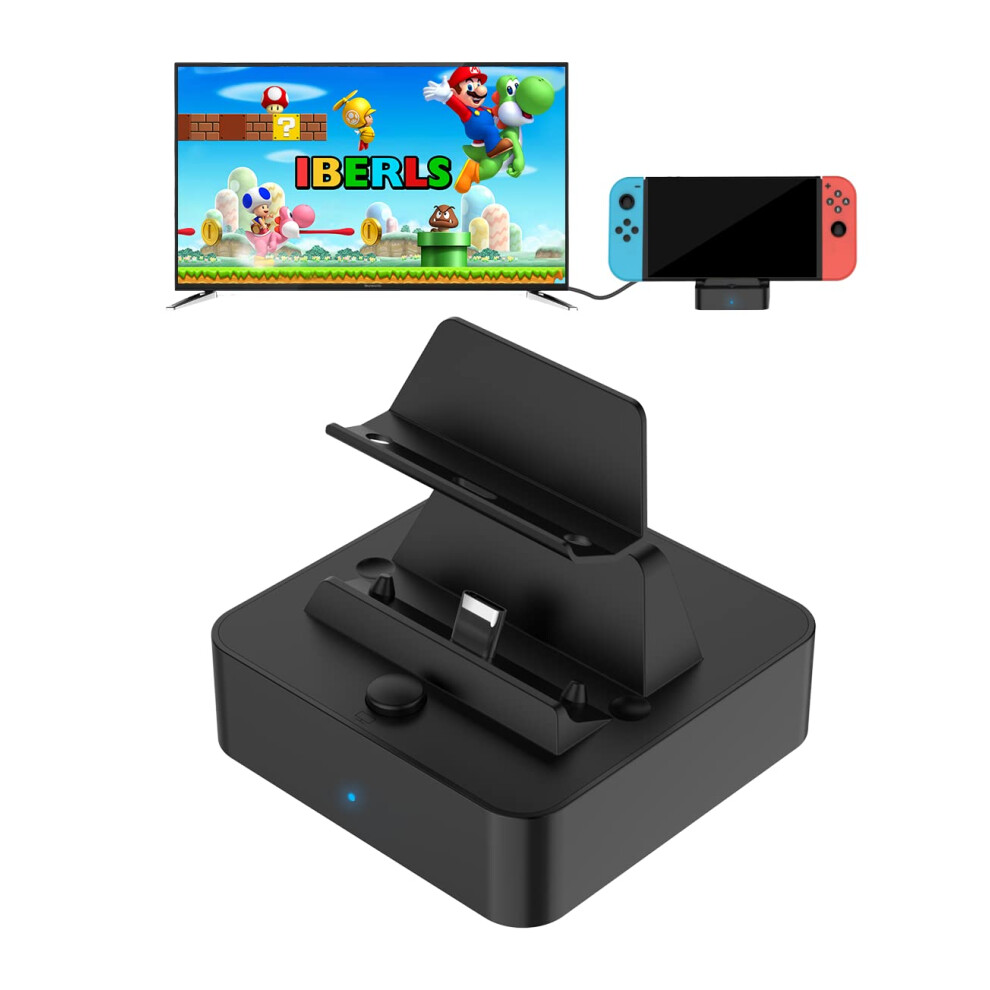 Dock For Nintendo Switch With 4K/1080P Hdmi Output And Usb 3.0 Port, Oled Replacement Travel Stand 9044945404135