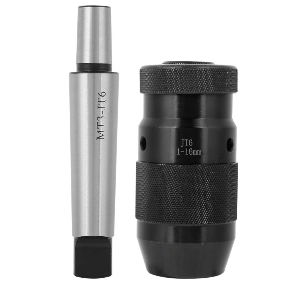 Mt3 Jt6 Keyless Self Tightening Drill Chuck Automatic Selflocking Precision For Lathe And Milling Machine 116Mm 9174973485834