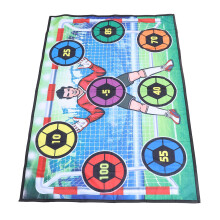 Fußball-Spielset - 2 Bälle, Matte 150 x 100 cm