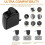 48 Macro LED Ring Light and Ring Flash for DSLR Cameras with LCD Display and Adjustable Mounts 4