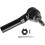 Front Outer Tie Rod Ends 2pc for Jeep Compass Patriot Dodge Chrysler Precise Steering Control 5