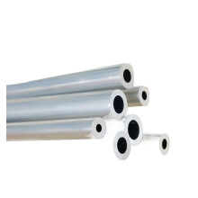 6063 Aluminum Round Tube 22mm OD Seamless Alloy Pipe 300mm Length for DIY and Precision Use