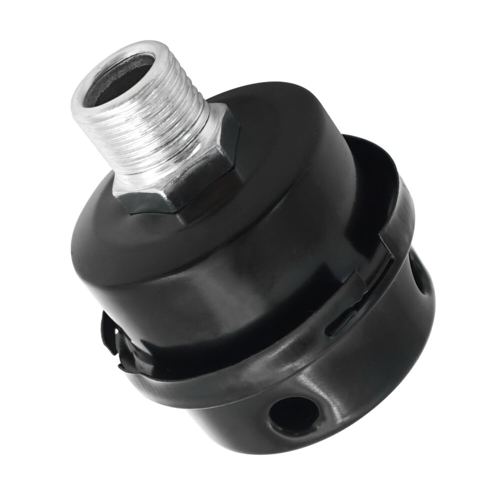 70243399 Air Compressor Intake Filter Quiet Mode 1/2' Mpt For Ingersoll Rand Ss3 Noise Reduction Dust Blocking Durable Carbon Steel 9455672820271
