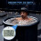 Ice Bath Thermometer with Timer, Waterproof Floating Cold Plunge Gauge with Clear LCD Display 4